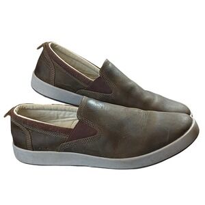 Kodiak Leather Canmore Loafer Sneaker Mens‎ 10 Brown Urban Rugged Comfy Office